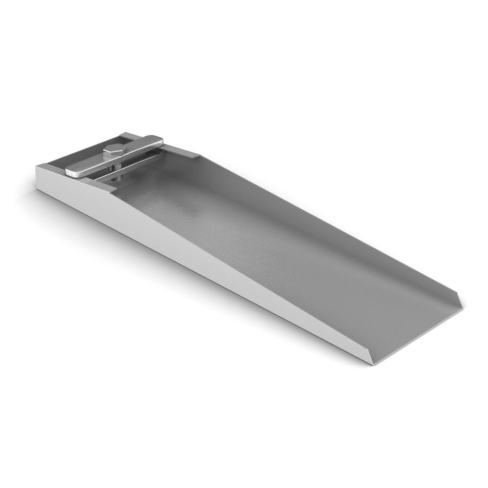 Aurelius LuxeSteel LED Entrance Canopy with Dual Soffit Arms