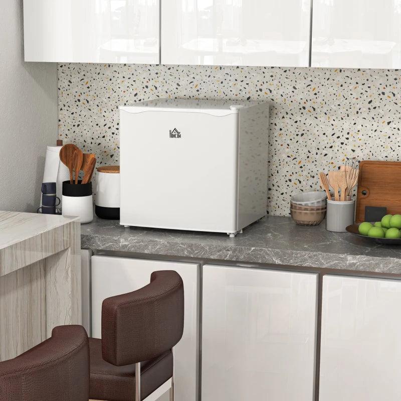 Compact 35L Mini Freezer -24°C to -14°C, Energy Efficient, Stylish White Design for Home or Office Storage