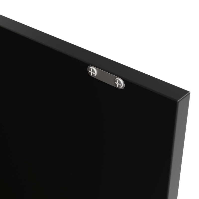 360° Swiveling Bar Table with 2 Drawers & Multi-Tiered Shelves - Stylish Storage Cabinet for Living Room & Study, Black