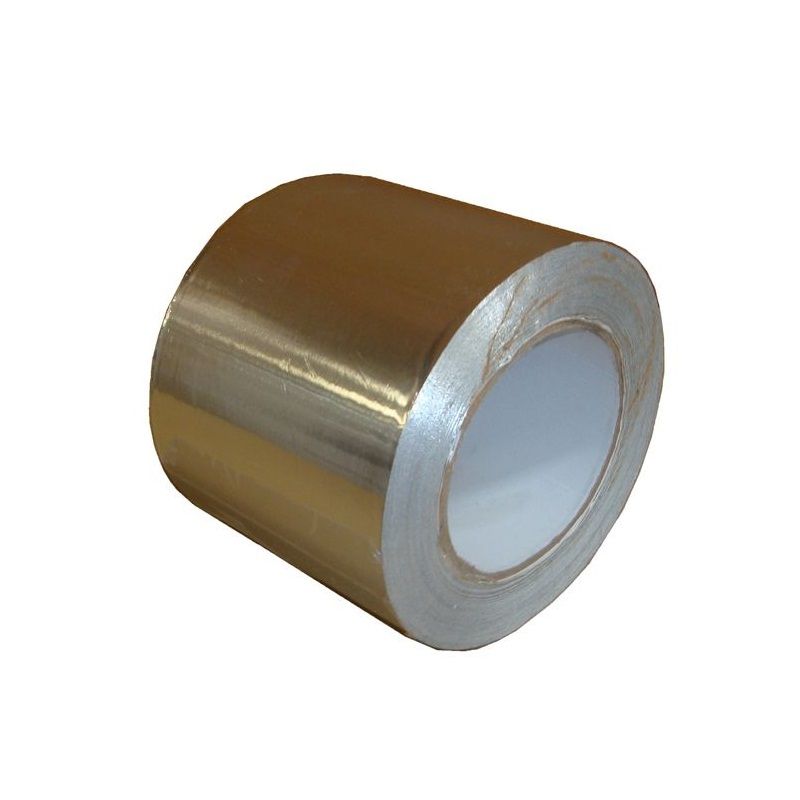 Aluminium Cold Weather Foil VCL Tape from Novia - 45m x 96mm Roll