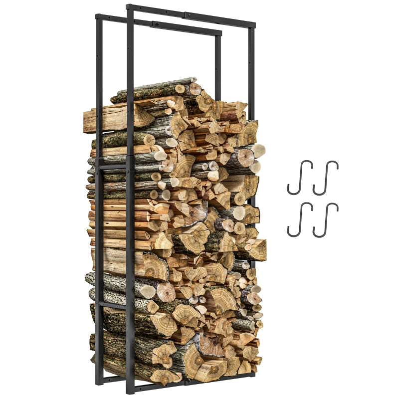 40-65/100-150cm Adjustable Metal Log Holder