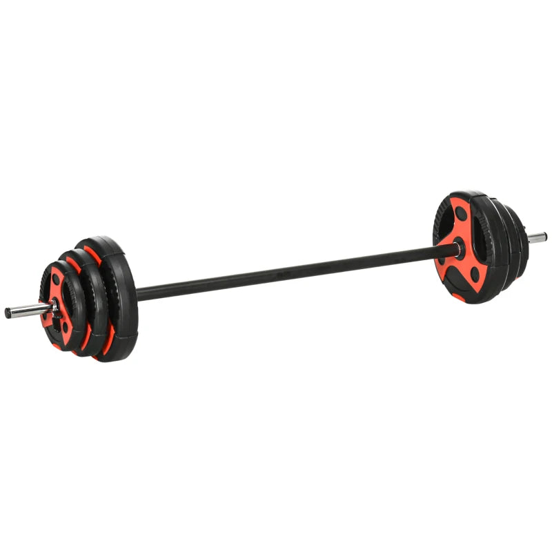 20kg Adjustable Barbell Weights Set for Home Gym Strength Training Equipment