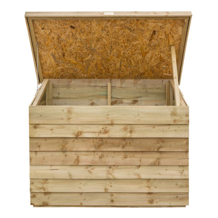 Overlap Patio Chest for Outdoor Storage