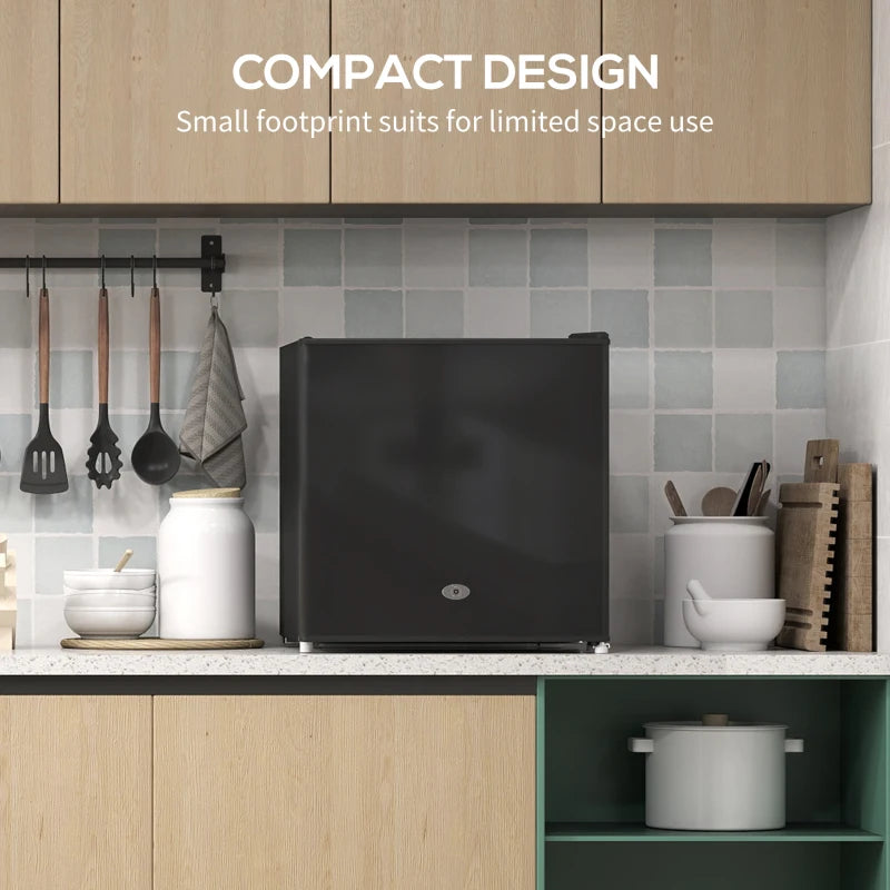 Compact 35L Mini Freezer -24°C to -14°C, Stylish Black Design, Perfect for Small Spaces and Efficient Storage