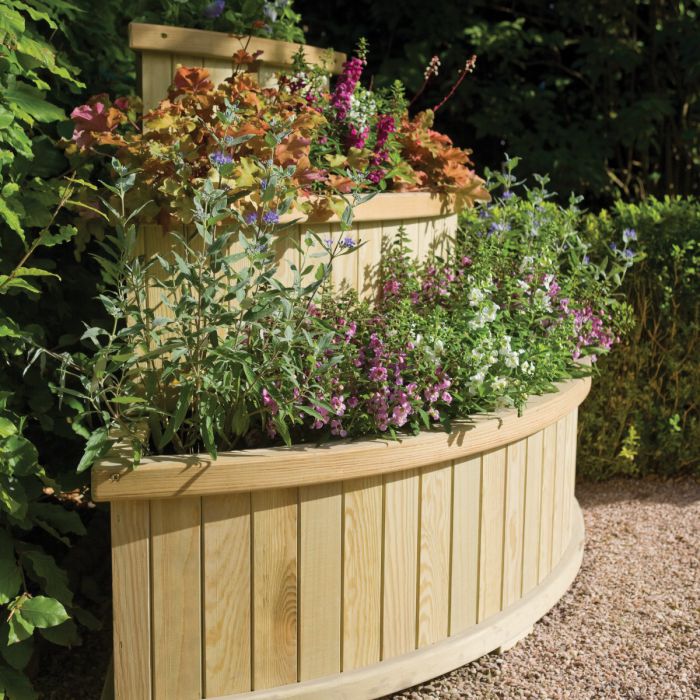 Corner Cascade Planter for Small Spaces