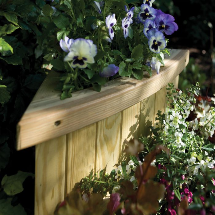 Corner Cascade Planter for Small Spaces