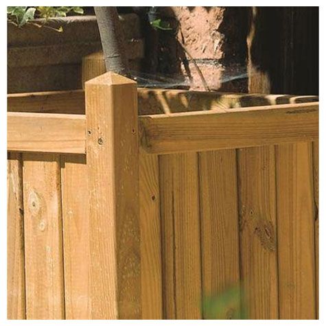 Square Wooden Garden Planter Box