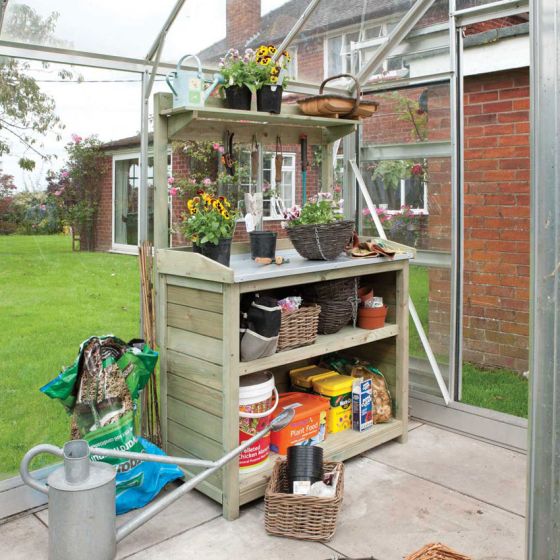 Outdoor Potting Station for Gardeners