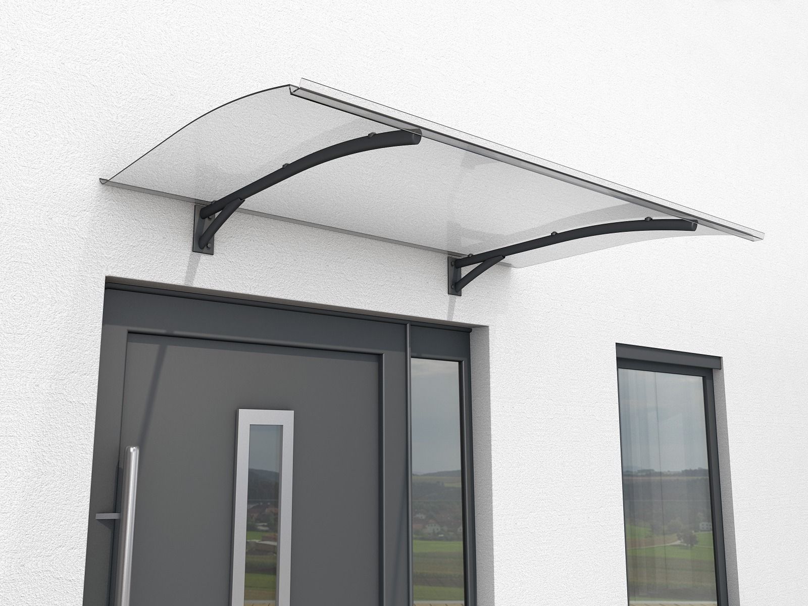 PT Arcylic Shield Canopy - Anthracite