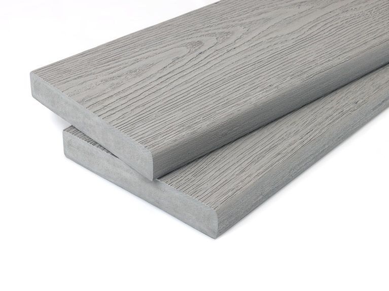 3.6m Premium Woodgrain Effect Decking Board Capstock PVC-ASA