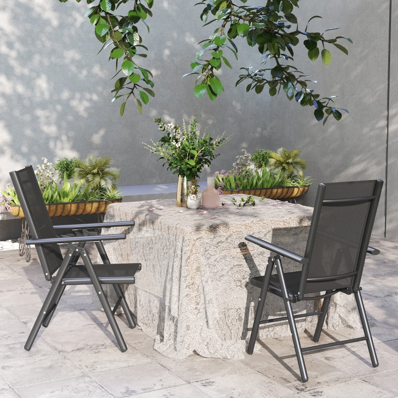 Grey Folding Chairs Patio Set Of Dark Grey Folding Camping Chairs