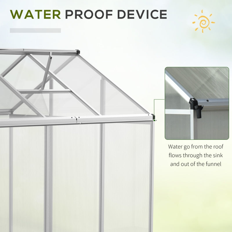 Clear Polycarbonate Greenhouse