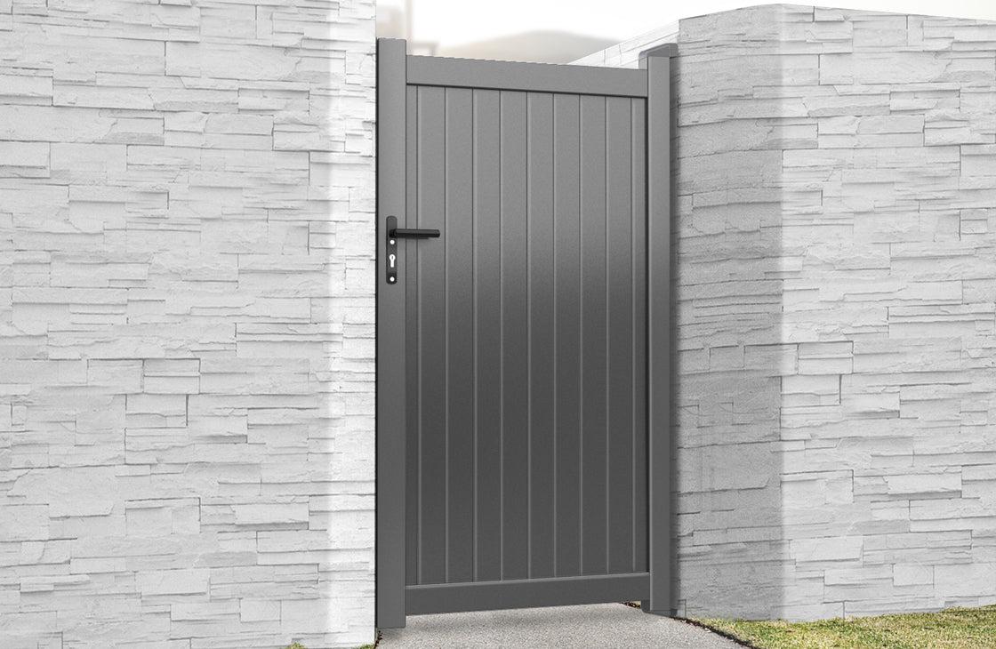 Readymade Aluminium Vertical Pedestrian Gate