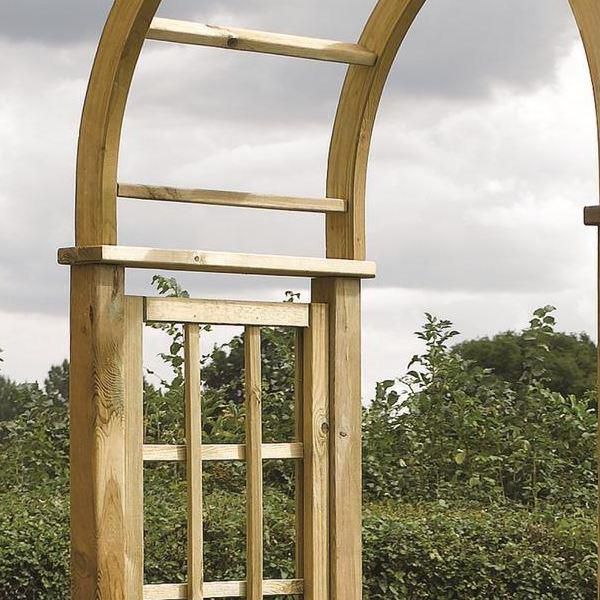 Round Top Garden Arch - Stylish Design