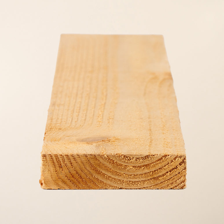 Home-Grown British Cedar Timber Board 4" x 1" Sawn Finish – Rough-Cut Cedar Wood for Cladding, Fencing & Garden Projects