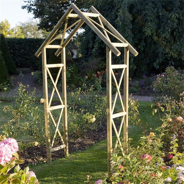 Rustic Style Garden Arch