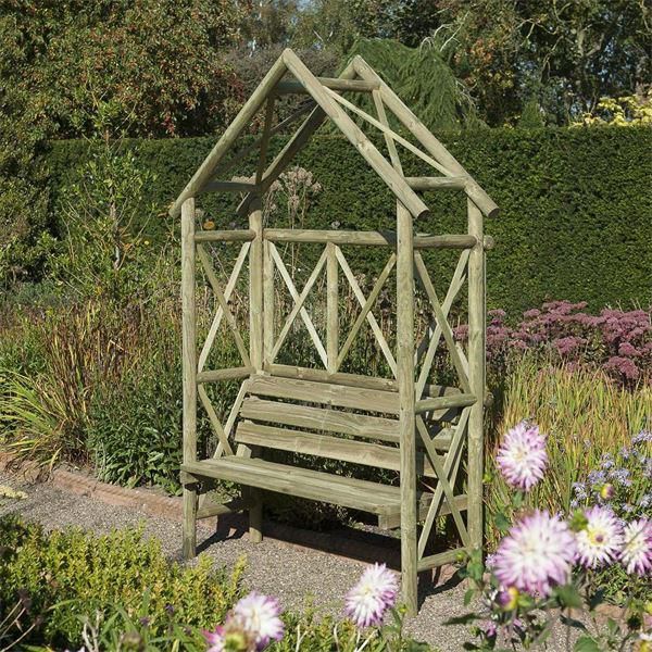 Rustic Garden Seat - Perfect for Outdoor Spaces