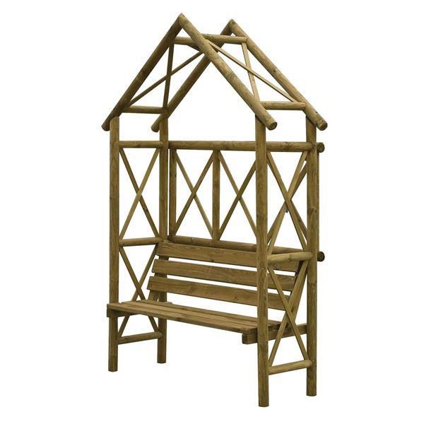 Rustic Garden Seat - Perfect for Outdoor Spaces