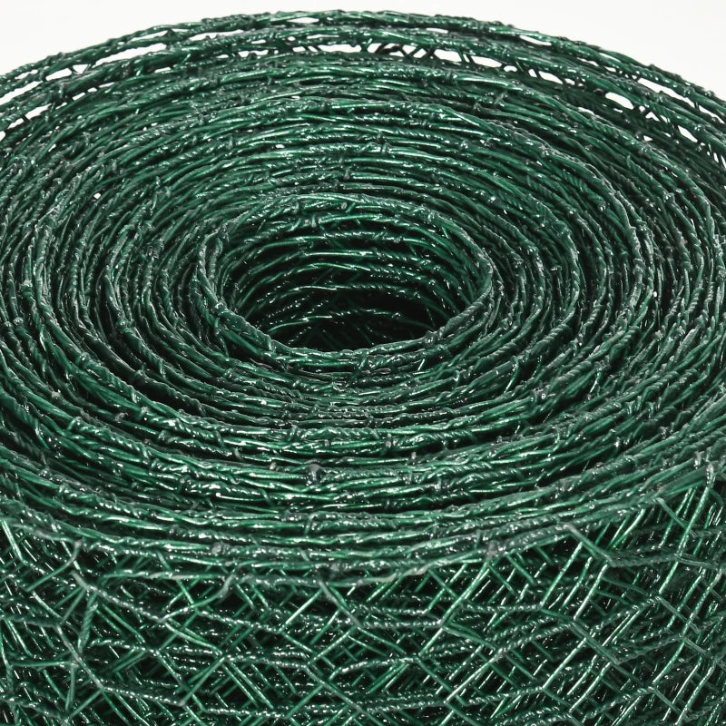 1m x 25m Foldable PVC Coated Wire Mesh Fence