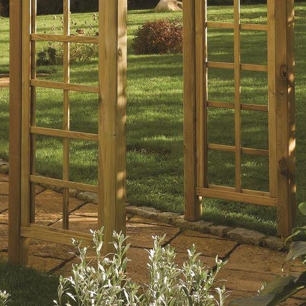 Square Top Arch for Stylish Gardens