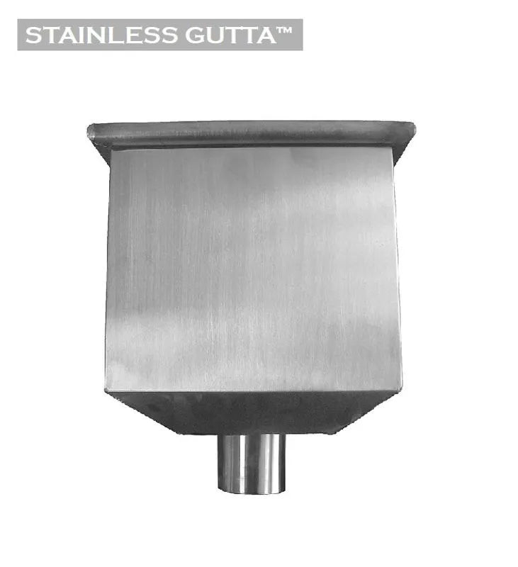 Stainless Steel Hopper Head Charlotte - 80mm