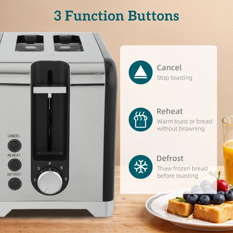 Vintage Black Toaster and Kettle Set - Retro Kitchen Appliances for Stylish Cooking and Brewing