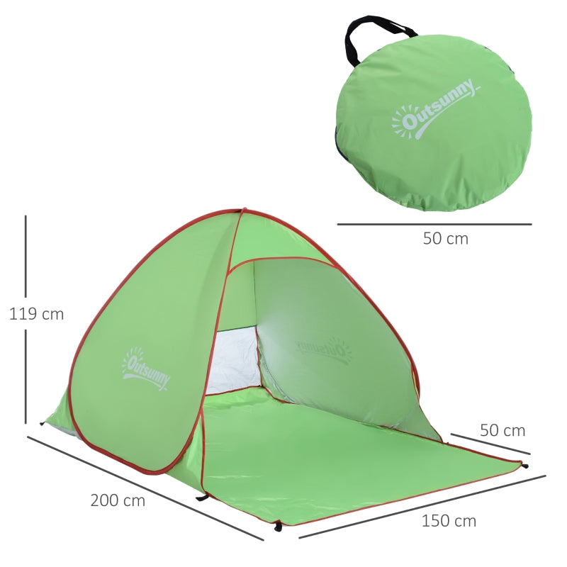 Green Pop Up Tent