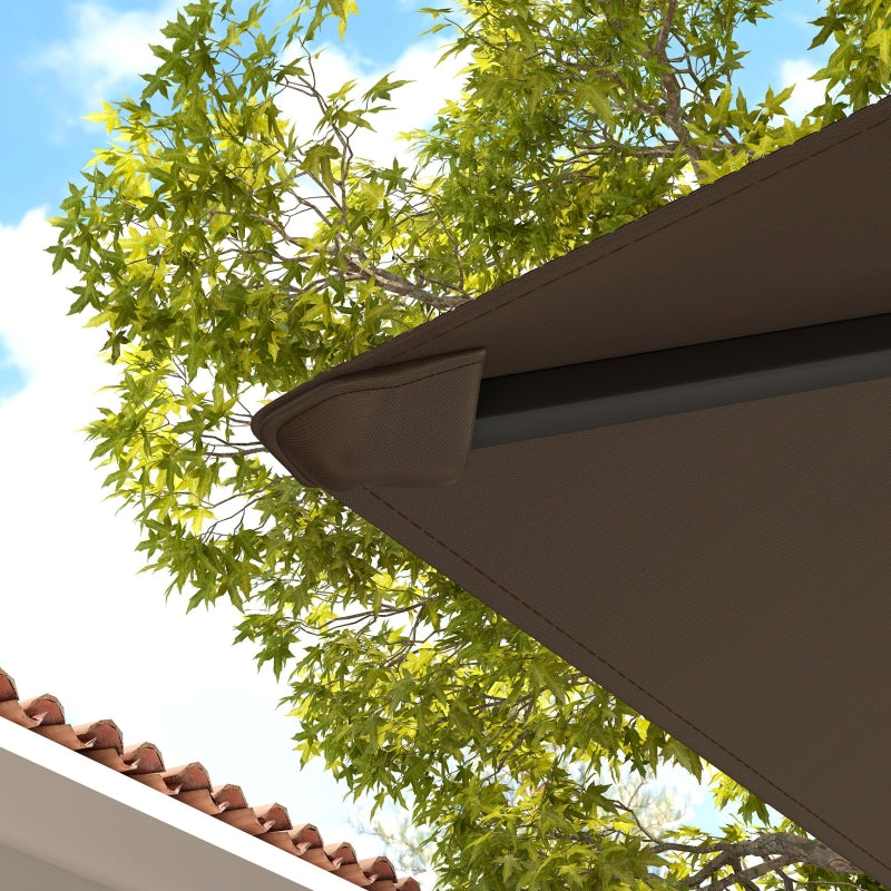 Brown 3x3m Gazebo Canopy Replacement Cover