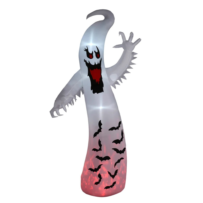 11.8ft Scary Inflatable Ghost Halloween Decoration with Accessories - Perfect for Spooky Outdoor Displays and Haunted House Decor