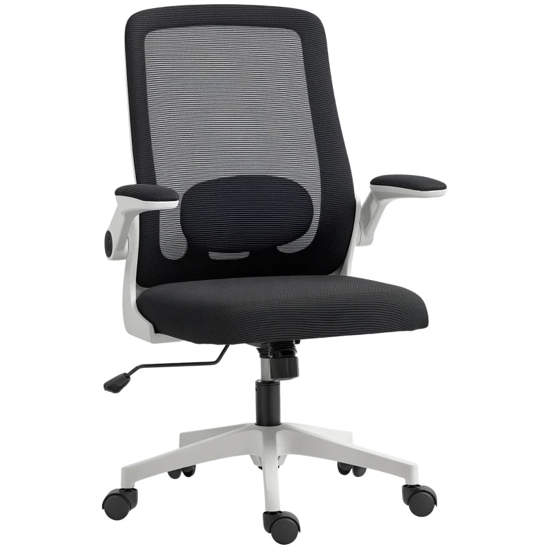 Ergonomic Mesh Back Adjustable Office Chair - Stylish Black Design for Comfort & Support - Perfect for Home & Office Use