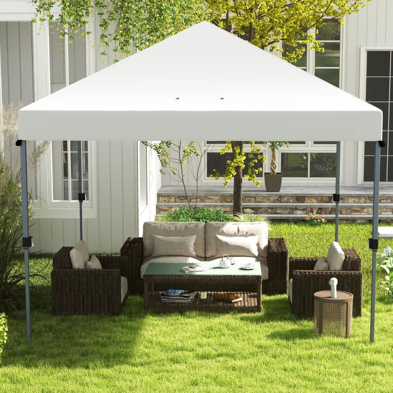 White 3x3m Pop-Up Gazebo Kit