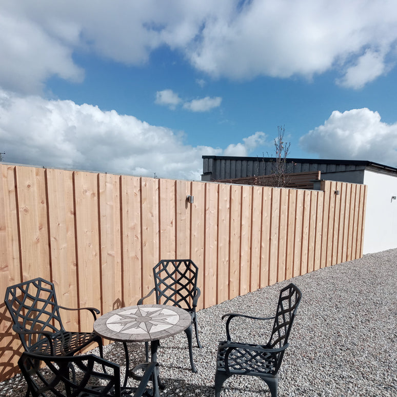 6" x 1" Home-Grown Cedar Timber Board – Sawn British Cedar Wood for Cladding, Fencing & Outdoor Projects