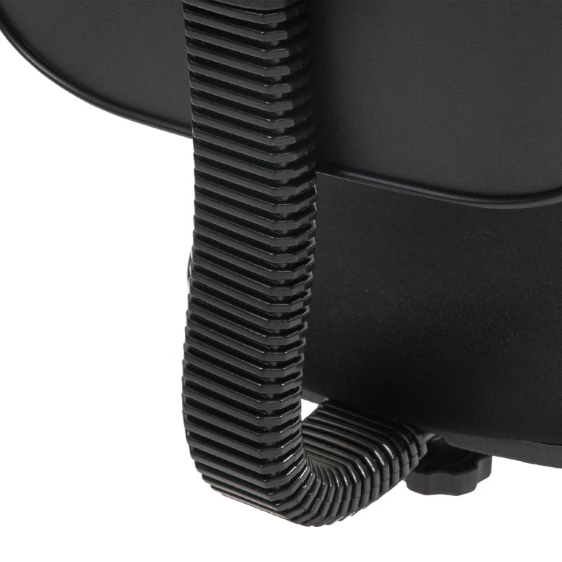 Ergonomic Small Armless Office Chair - Stylish Black Design for Home & Office Use - Compact & Comfortable Seating