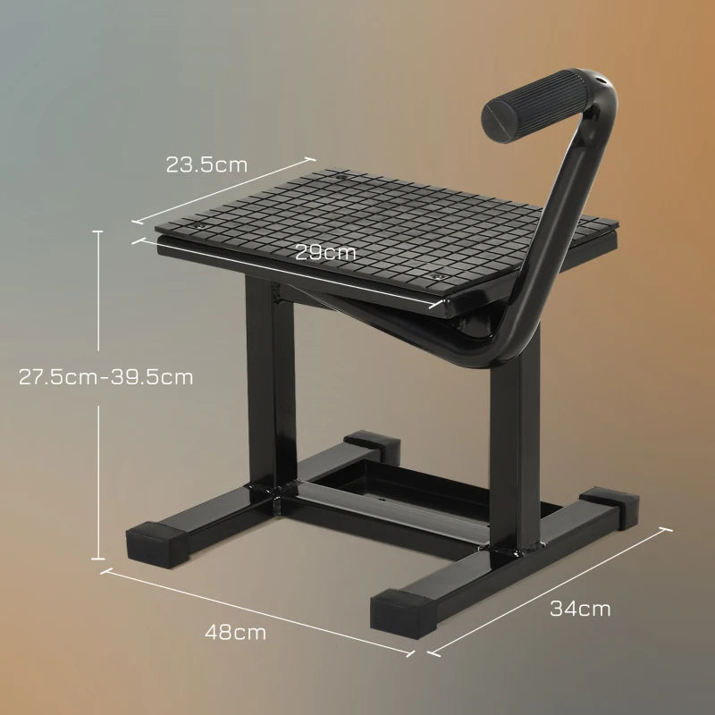 Heavy-Duty Steel Motorbike Lift for Easy Maintenance