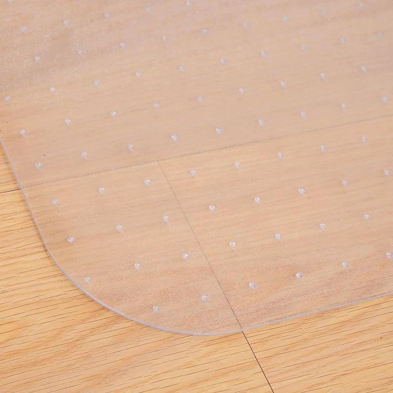 Clear Office Chair Mat for Carpet & Hard Floors - 90x120 cm, Non-Slip, BPA & Phthalate Free, Durable Floor Protector