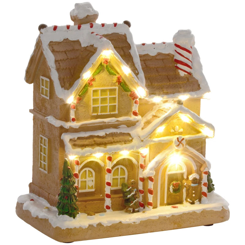 Festive Gingerbread House with Lights & Music - Perfect Christmas Decoration for Holiday Cheer