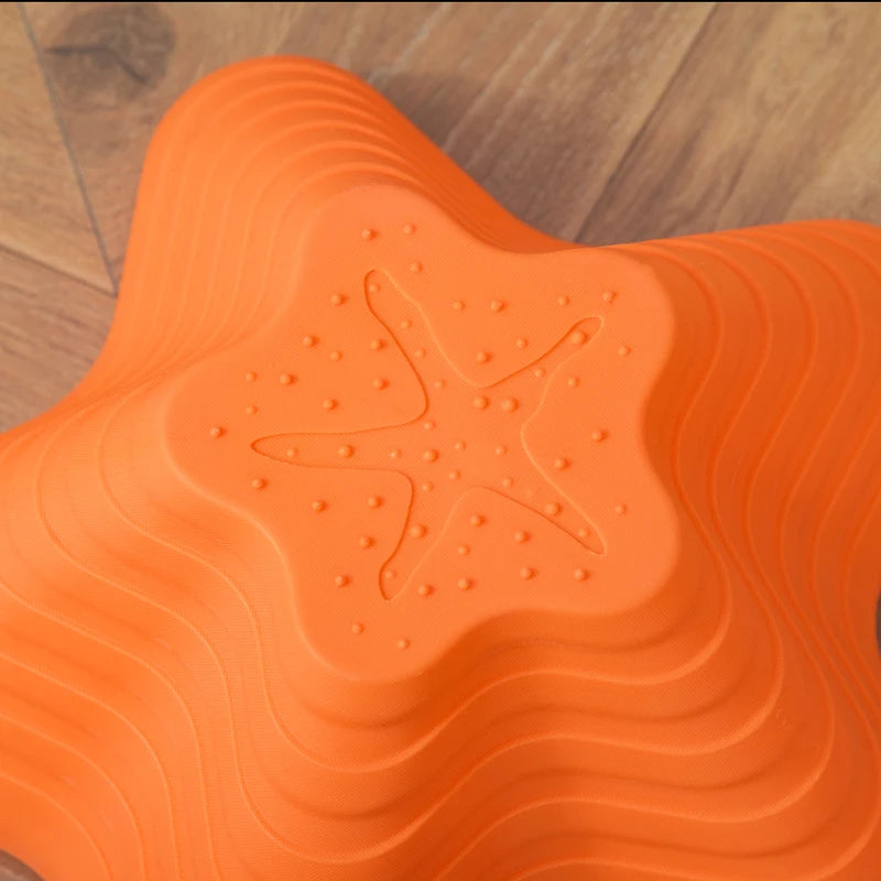 6-Piece Starfish Balance Stepping Stones for Kids - Non-Slip Obstacle Course & Stackable Sensory Toys for Ages 3-8