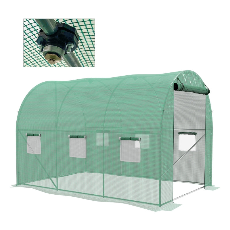 Greenhouse Sprinkler System, 3x2m, Green