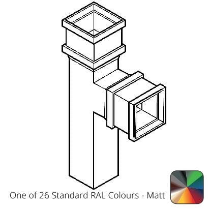 100 x 75mm (4"x3") Cast Aluminium 90 Degree Branch without Ears - One of 26 Standard Matt RAL colours TBC - Trade Warehouse