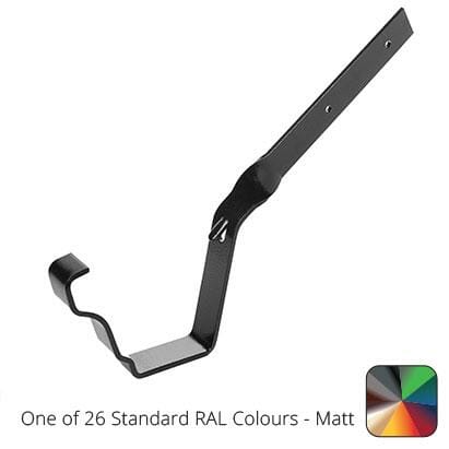 100 x 75mm (4"x3") Moulded Ogee Aluminium Side Fix Rafter Bracket - One of 26 Standard Matt RAL colours TBC - Trade Warehouse