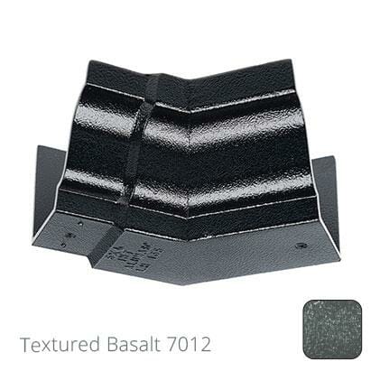 100 x 75mm (4"x3") Moulded Ogee Cast Aluminium 135 Degree Internal Angle - Textured Basalt Grey RAL 7012 - Trade Warehouse