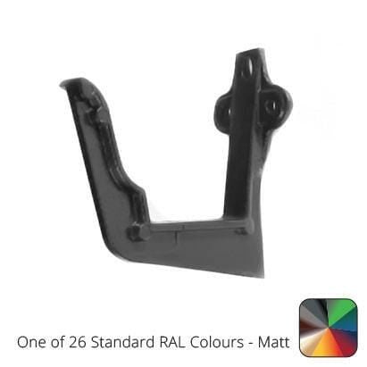 100 x 75mm (4"x3") Moulded Ogee Cast Aluminium Fascia Bracket - One of 26 Standard Matt RAL colours TBC - Trade Warehouse