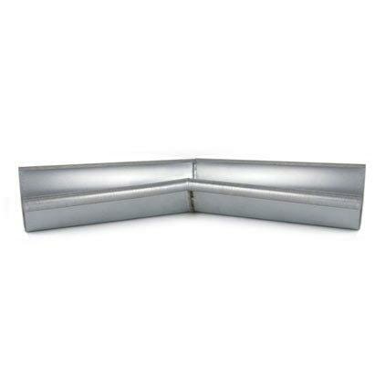 115mm Half Round Galvanised Steel 135degree Internal Gutter Angle - Trade Warehouse