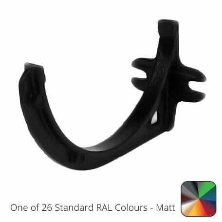 125mm (5") Half Round Cast Aluminium Gutter Fascia Bracket - One of 26 Standard Matt RAL colours TBC - Trade Warehouse
