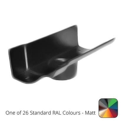 125mm (5") Victorian Ogee Cast Aluminium 76mm Gutter Outlet - One of 26 Standard Matt RAL colours TBC - Trade Warehouse