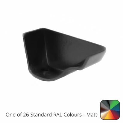 125mm (5") Victorian Ogee Cast Aluminium External Right Hand Stop End - One of 26 Standard Matt RAL colours TBC - Trade Warehouse