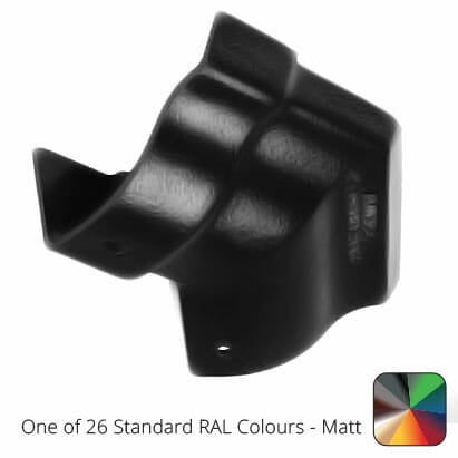 125mm (5") Victorian Ogee Cast Aluminium Gutter 135 External Angle - One of 26 Standard Matt RAL colours TBC - Trade Warehouse