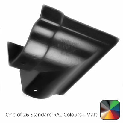 125mm (5") Victorian Ogee Cast Aluminium Gutter 90 External Angle - One of 26 Standard Matt RAL colours TBC - Trade Warehouse