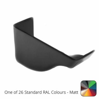 125mm (5") Victorian Ogee Cast Aluminium Internal Left Hand Stop End - One of 26 Standard Matt RAL colours TBC - Trade Warehouse