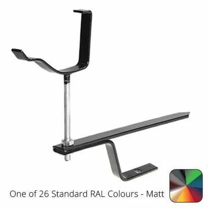 125mm (5") Victorian Ogee Cast Aluminium Rise & Fall Gutter Bracket - One of 26 Standard Matt RAL colours TBC - Trade Warehouse